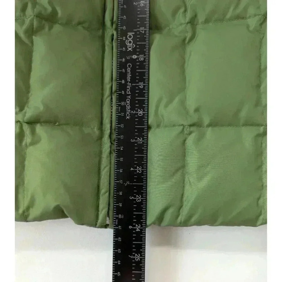 GAP Women’s Down Quilted Puffer Zip Up Vest Emerald Green Size M - Picture 10 of 10